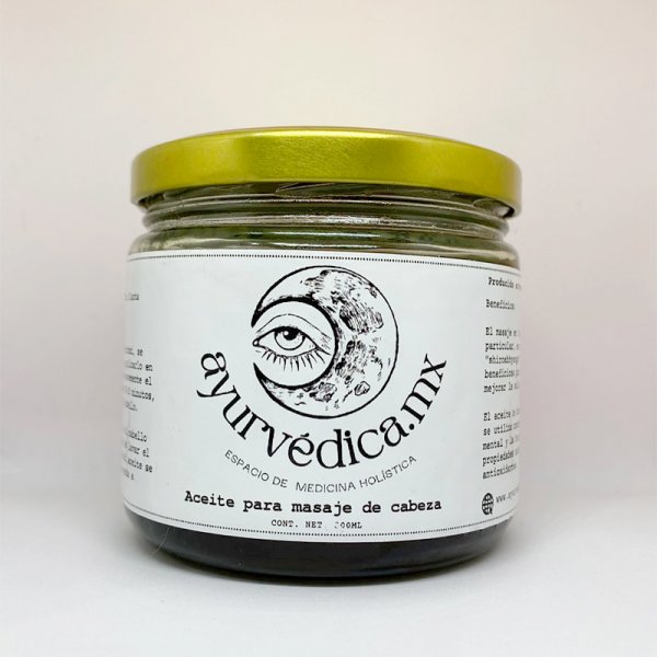 Aceite para masaje de cabeza