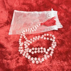 Mala Cuarzo cristal AAA 4mm